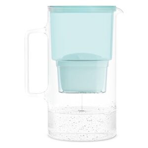 Wessper Wasserfilterkanne aus Glas,...