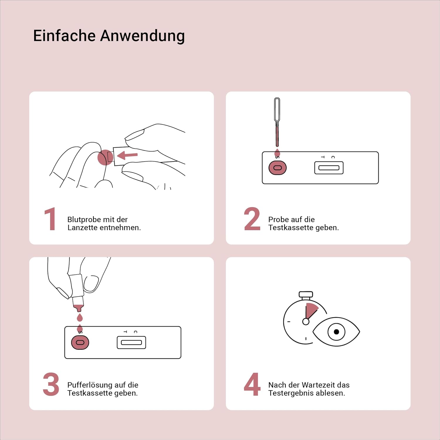 ASPILOS Lebergesundheit (AST & ALT) Selbsttest – Schnelle Ergebnisse für zu Hause – Zuverlässig & Präzise – Medizinische Tests in Laborqualität – Bild 3
