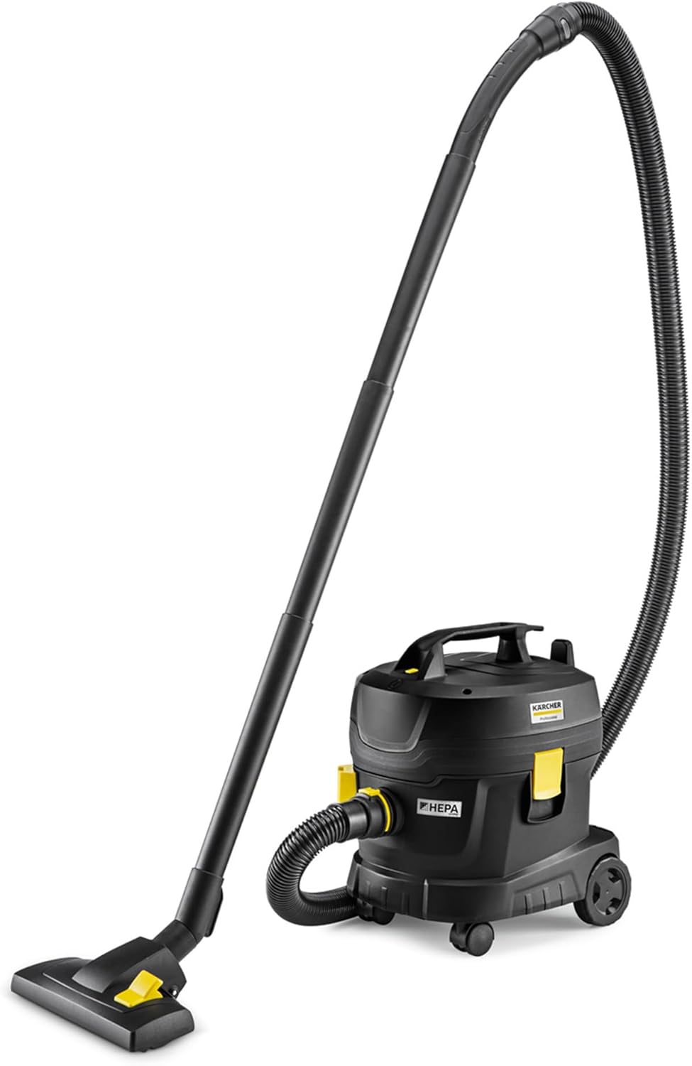 Kärcher Sauger T 11/1 Classic HEPA Re!Plast, leichter Staubsauger, Fassungsvermögen: 11 L, Leistung: 850 W, Schalldruckpegel: 61 db(A), Gewicht: 4,2 kg, Kabel: 7,5 m, HEPA 14-Filter, Behälter mit Rezyklat