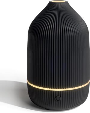 SALUBRITO Aromadiffusor, schwarzer ...
