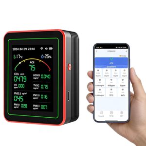 Raumluftqualitätsmonitor, 15-in-1-...
