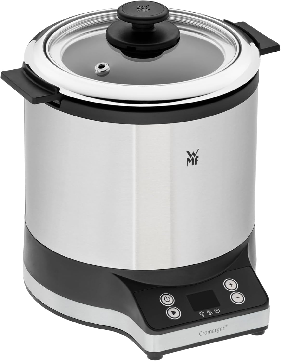 WMF KÜCHENminis® Reiskocher mit Lunch-to-Go-Box, Dampfgarer, platzsparend, extra To-Go-Deckel verwandelt den Innentopf (1,0 Liter) in eine sichere Lunchbox To-Go ohne Lebensmitteltransfer, 220 W
