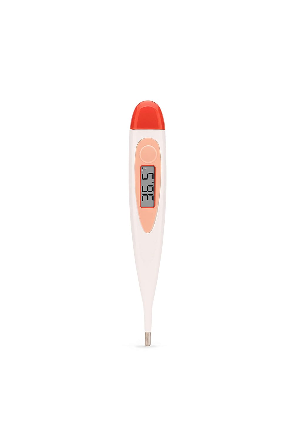 scala SC 17 Digitales Fieberthermometer – Wasserdichtes Fiebermessgerät mit Piepton & Memory-Funktion – 60 Sekunden Messzeit – starre Spitze – Rot, 1 Stück – Bild 4