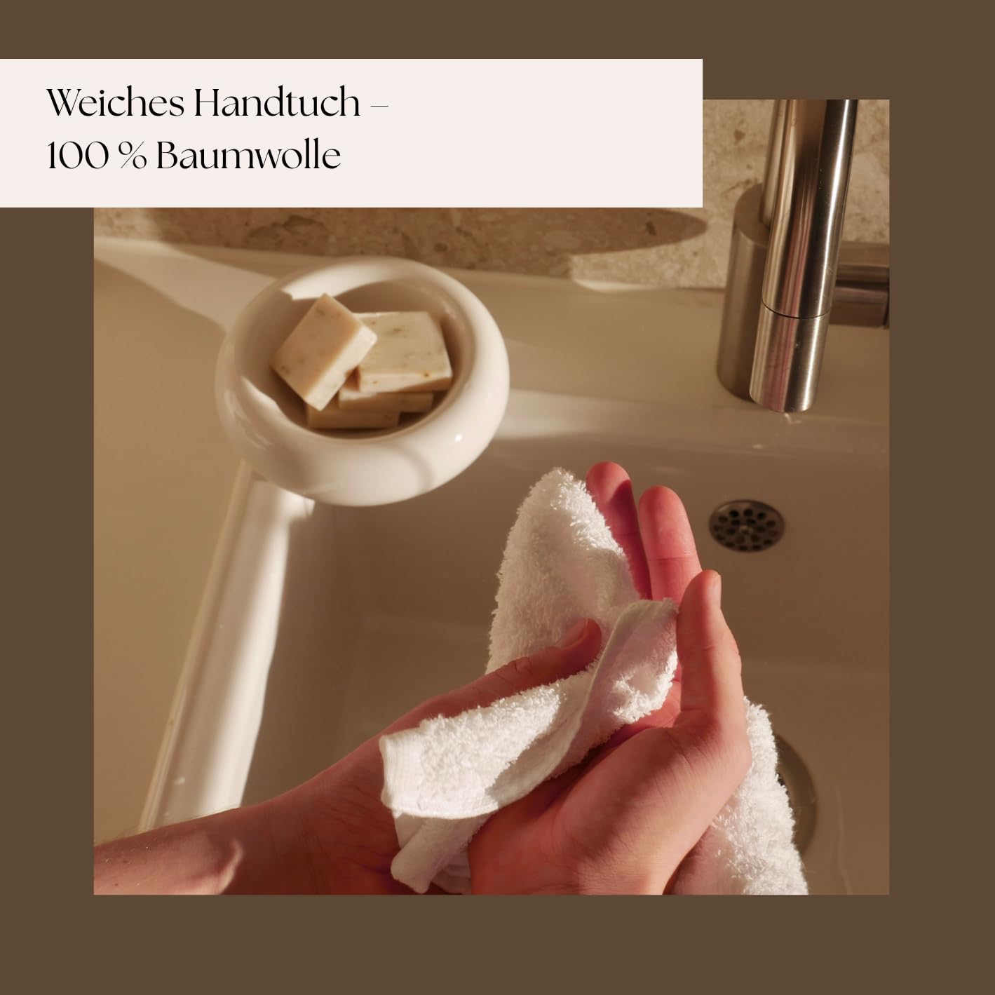 Wellness-Geschenkbox für Frauen – Luxuriöses Spa-Geschenkset für Weihnachten mit Tasse, Duftkerze, Handtuch und Seife – perfektes Weihnachtsgeschenk & Wohlfühlset für Frauen – Bild 8