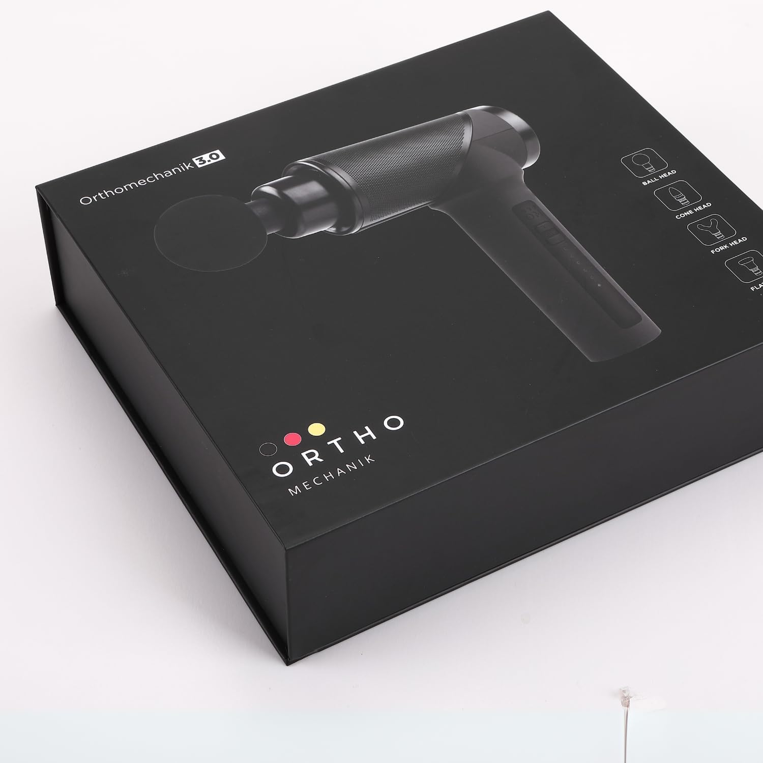 OrthoMechanik 3.0 | OrthoGun ohne Koffer | Massagepistole mit App & 4 Aufsätzen | 160-W-Motor und 5 Intensitäten zur Schmerzlinderung und Entspannung | Bis zu 360 Minuten Laufzeit – Bild 2