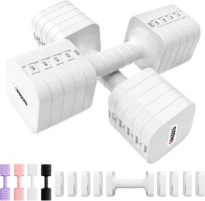 Passer 20 kg Hanteln verstellbar, 5...