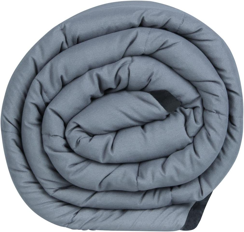 your GEAR Therapiedecke 6 kg – Gewichtsdecke 135 x 200 cm aus 100 % Baumwolle – Anti-Stress-Decke Erwachsene – schwere Decke für besseren Schlaf, Bettdecke mit Glasperlen – Schwerkraftdecke – Bild 6