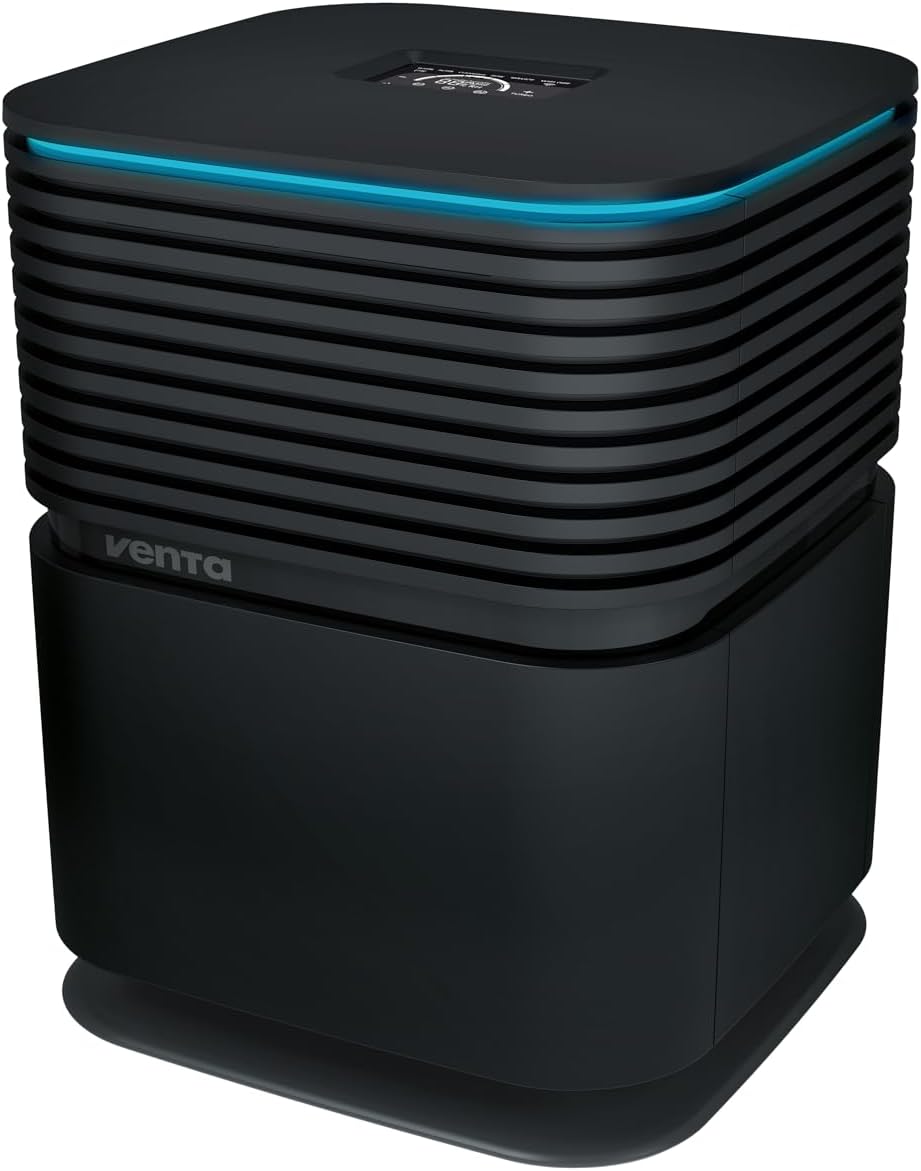 Venta 2-in-1 Luftreiniger & Luftbefeuchter AW735 Hybrid, 6 L, 350 ml/h, 23 dB, 5 W, CADR 250 m³/h, Dreifache Reinigung, H13: 99,97 % Feinstaub, Viren, Aktivkohle: Gase, 50 m²/125 m³, App- & Sprachsteuerung – Bild 3