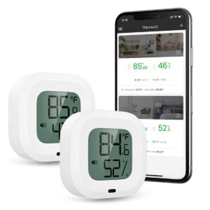 Brifit Bluetooth-Thermometer und Hy...