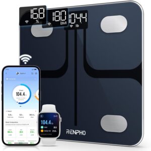 Renpho Wi-Fi Smart Digitaler Körpe...