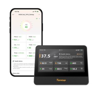 Temtop WiFi Air Quality Monitor M10...