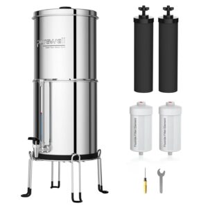 Purewell Schwerkraft-Wasserfilter 8...