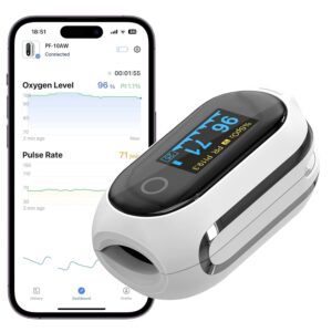 Vibeat Bluetooth-Pulsoximeter mit 1...
