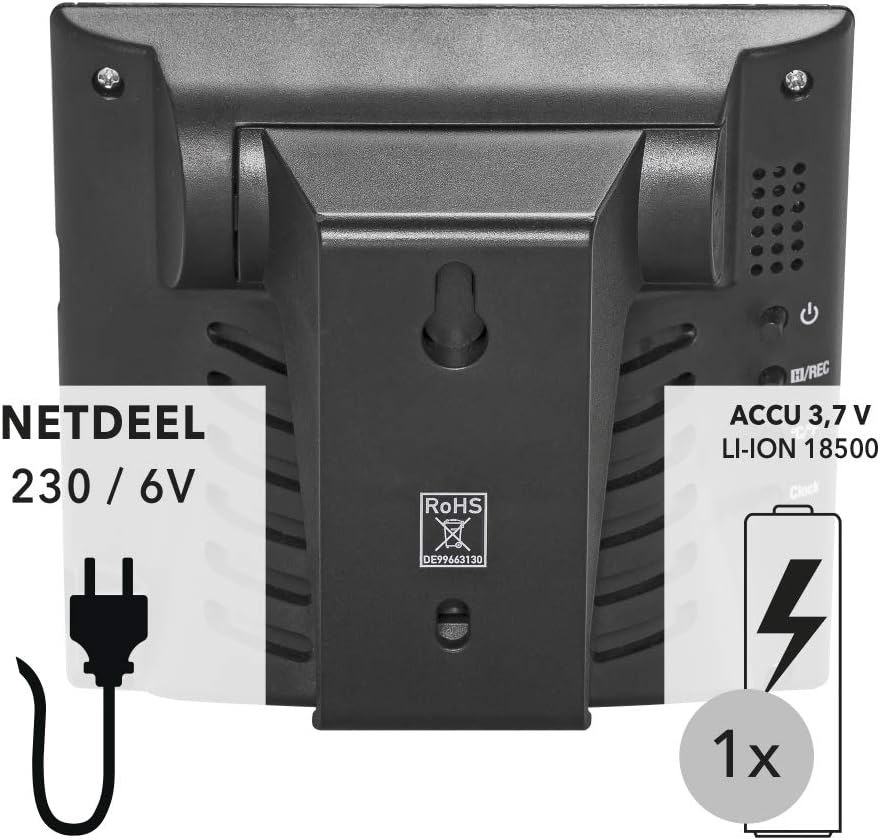 TROTEC CO2-Messgerät BZ30 – Luftqualitätsmonitor, Luftfeuchtigkeit, Temperatur – Messbereich 0 bis 9.999 PPM, Abweichungen +-75 ppm + 5 %, Datenlogger 50.000 Messwerte – Bild 5