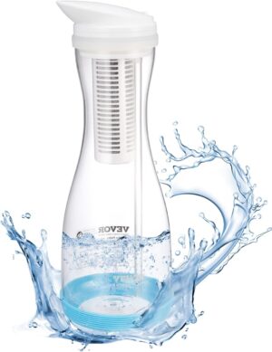 VEVOR Wasserfilterkanne, Wasserfilt...