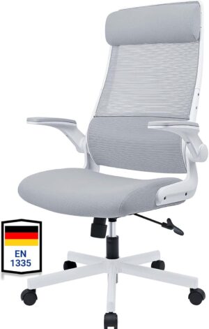 MELOKEA Ergonomischer Bürostuhl mi...