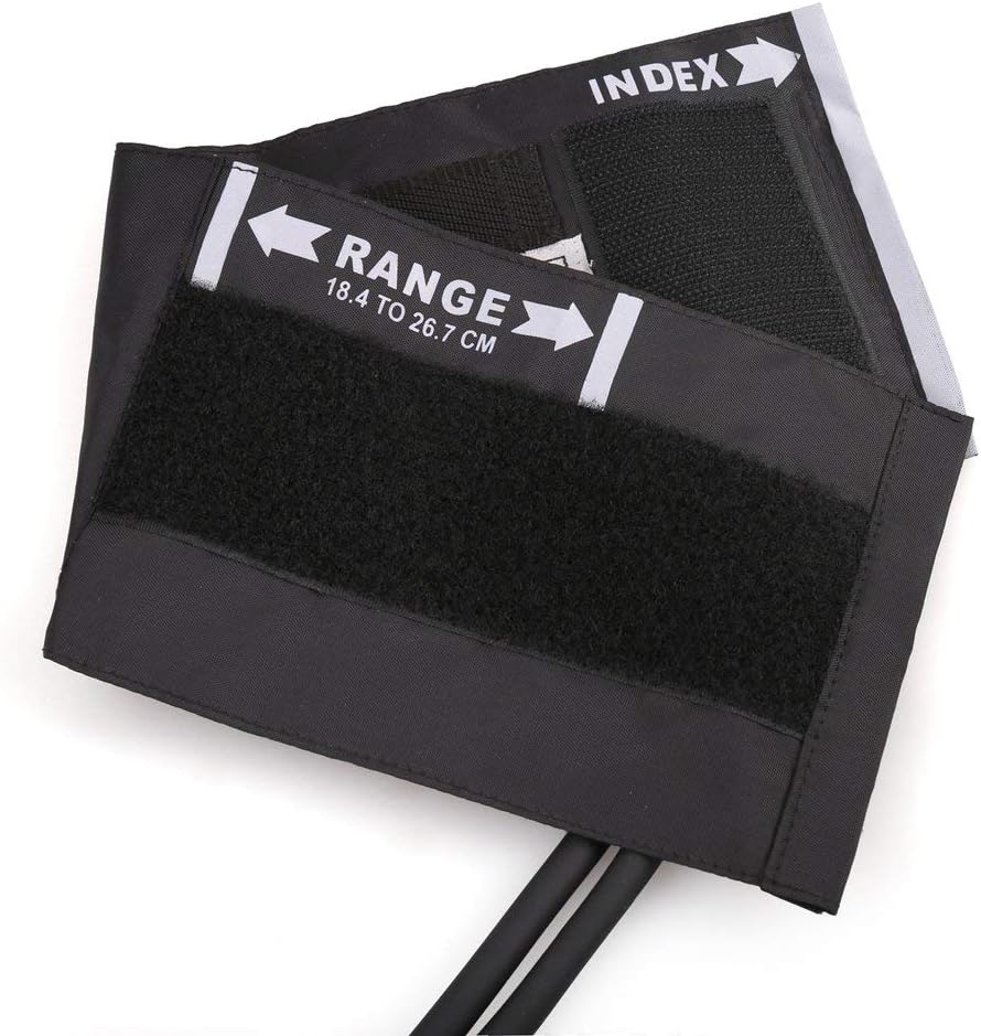 LotFancy Manuelles Blutdruckmessgerät für Kinder, Kinder-RR-Monitor-Handbuch mit Blutdruckmanschette, inklusive Reißverschlussetui, geeignet für Notdienst, Arzt, Praxis (ca. 18 cm – 26 cm) – Bild 4