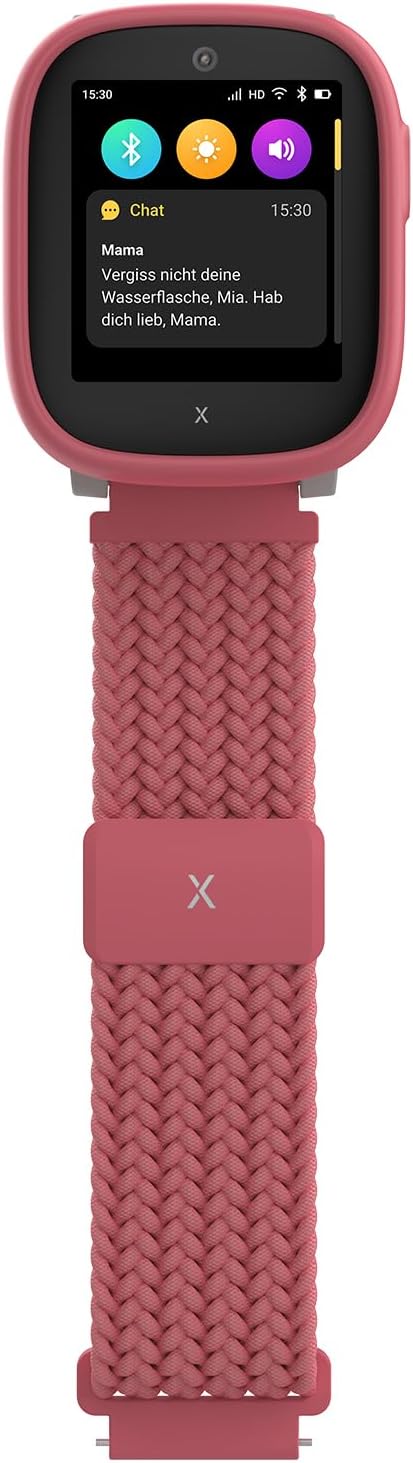 Xplora X6 Play, wasserdichte Handyuhr für Kinder (mit SIM-Karte), 4G, Anrufe, Nachrichten, Schulmodus, SOS-Funktion, GPS, Kamera, Schrittzähler (Rosa) – Bild 4