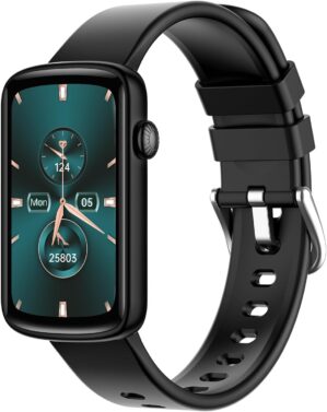 Smartwatch Damenuhr, schlanker Fitn...