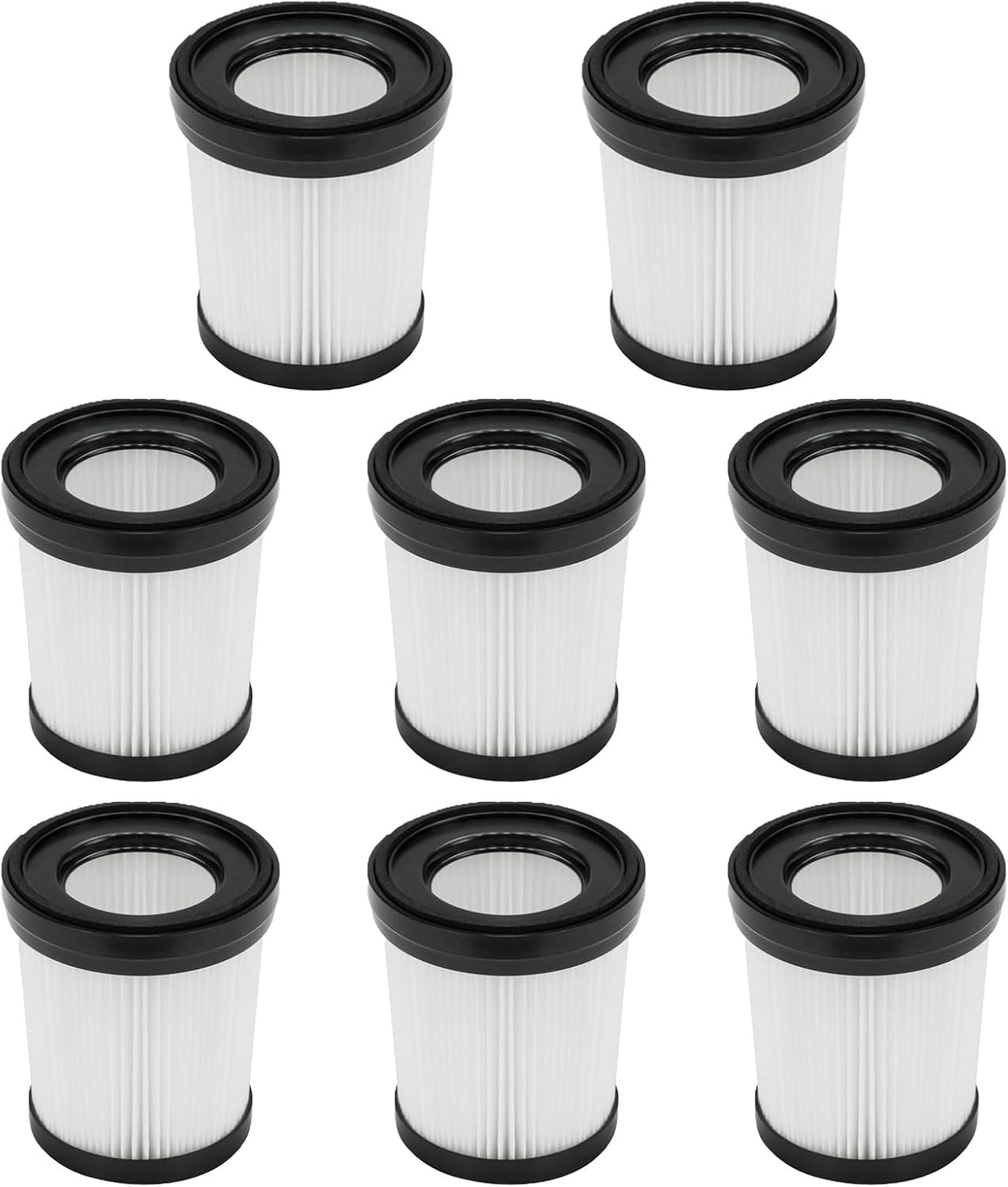8 Stück HEPA-Filter für FSV001 FSV101 Lubluelu 202 Staubsauger HEPA-Filterteile