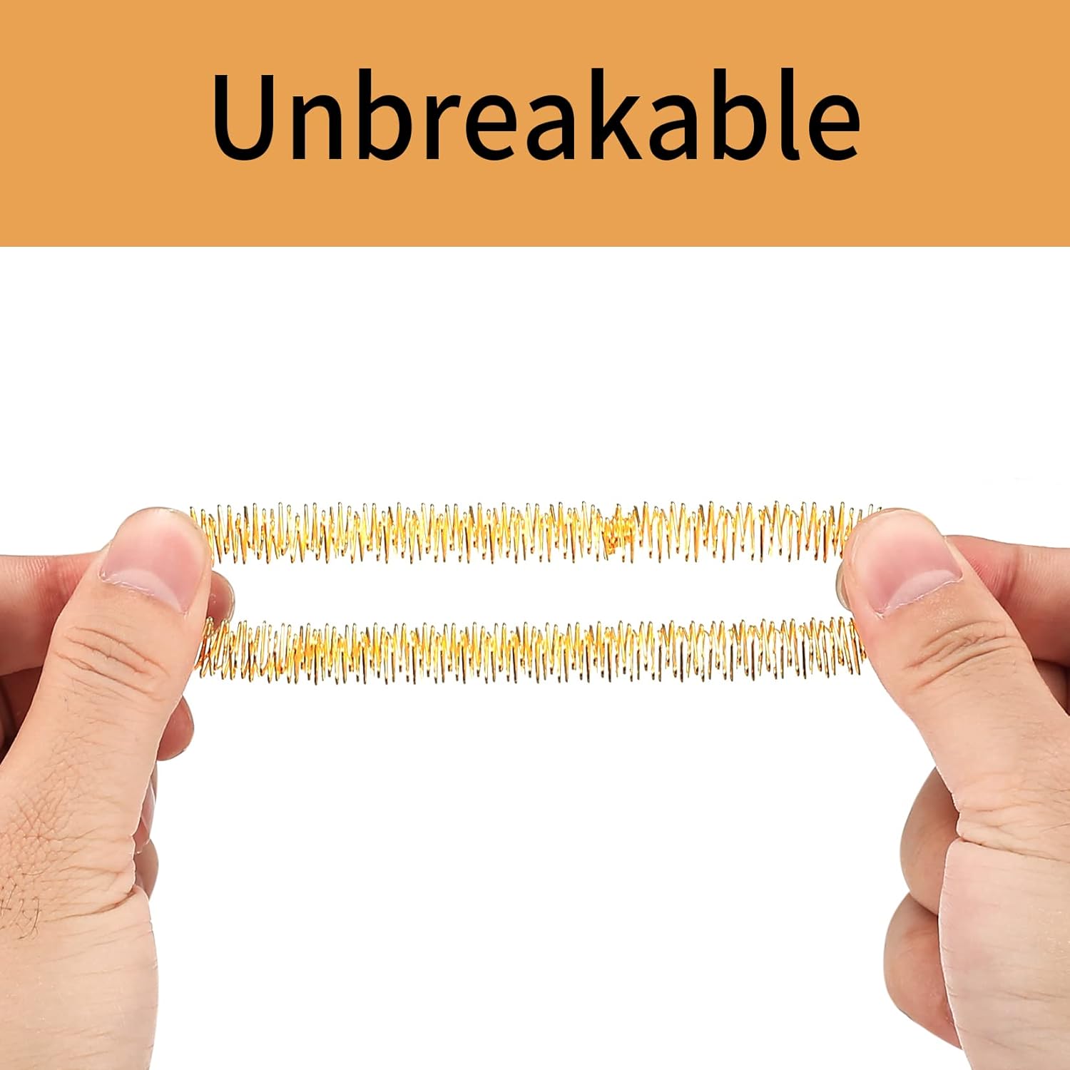 14 Stück Fingermassageringe und Massagearmbänder (10 Ringe, 4 Armbänder), Akupressurring-Set für Jugendliche, Erwachsene, Stressreduzierer und Finger-Handgelenk-Massagegerät – Gold, Silber (14) – Bild 5