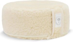 Meditationskissen aus Merino-Schafw...