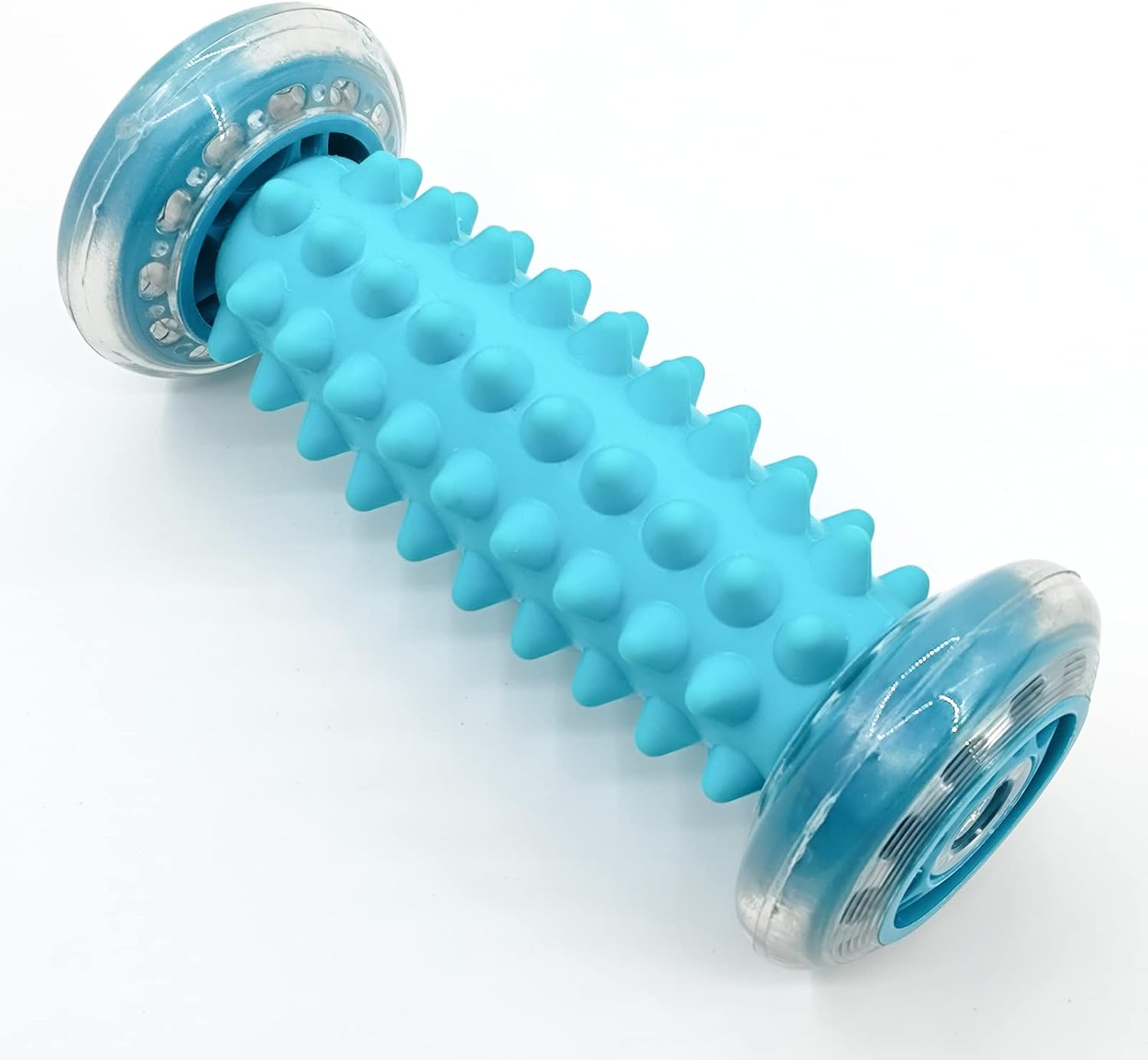 Fußmassagerolle für Fußreflexzonenmassage – Faszienrolle für Fußsohle, Massagegerät gegen Schmerzen und Verspannungen – Blau – Bild 6