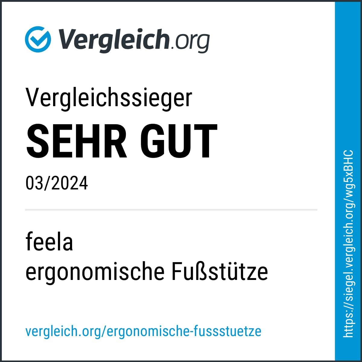Feela. Fußstützen-Schreibtisch (Vergleichssieger) – Ergonomischer Fußhocker mit Premium-Schaumstoffkern & integriertem Wärmekissen – rutschfest, höhenverstellbar, Schreibtischzubehör (Dunkelgrau) – Bild 8
