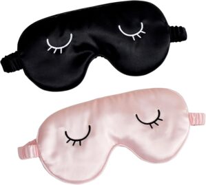 2er-Pack Schlafmasken für Damen un...
