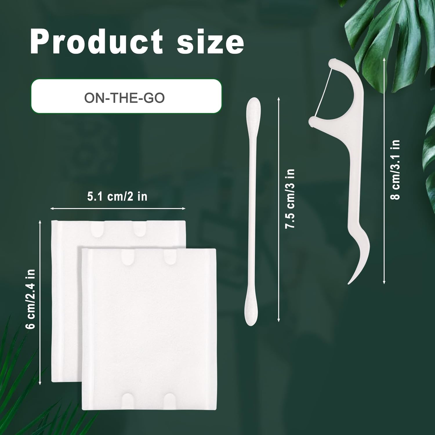 100-teiliges Hotel-Waschtischset, einzeln verpackt, großes Hotel-Ausstattungsset, Hospitality-Set, Annehmlichkeiten, Hotel-Waschtischset, Hygieneprodukte inklusive Wattepads, Wattestäbchen, Zahnseide – Bild 2
