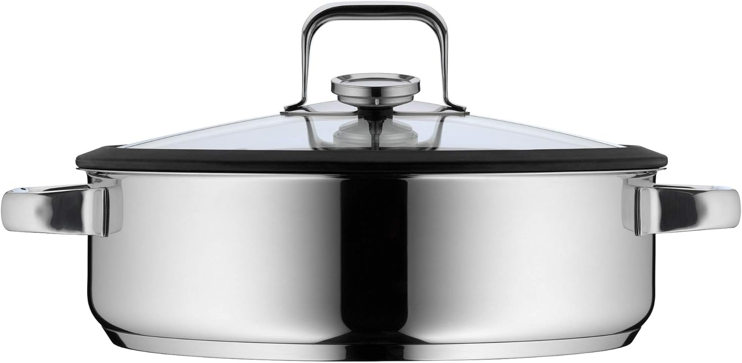WMF Bräter / Dampfgarer, Silber, 33,5 x 26 x 7,5 cm – Bild 13