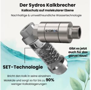 SYDROS Kalkschutzfilter Dusche ½ Z...