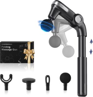KingPavonini Massagepistole mit aus...