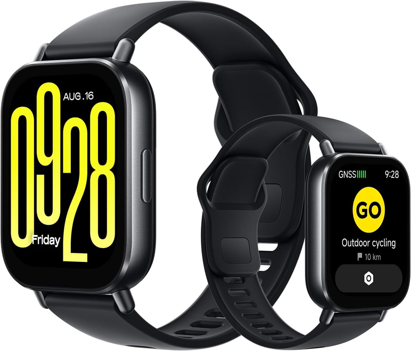 Xiaomi Redmi Watch 5 Active Smartwatch, 2,0-Zoll-LCD-Display, 18-Tage-Akku, 140+ Sportmodi, Herzfrequenz- und SPO₂-Tracking, 5ATM wasserdicht, Bluetooth-Anrufe, Fitness-Tracker, Schlafmonitor