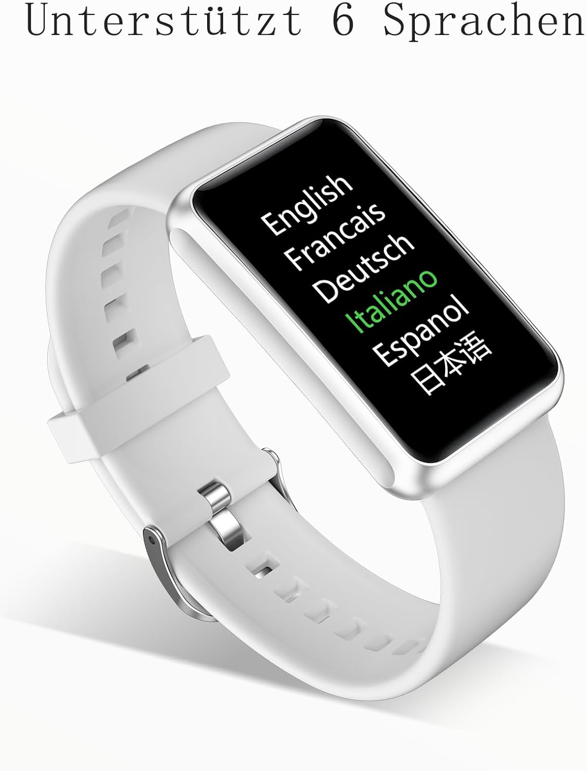 Schrittzähler-Uhr (ohne App/ohne Mobiltelefon), 1,47-Zoll-Bildschirm, einfacher Fitness-Tracker, Smartwatch mit Kalorienzähler, Schlafüberwachung, Stoppuhr, wasserdichter Timer, Gehen, Laufen, Fitnessuhr für Senioren/Männer/Frauen – Bild 7