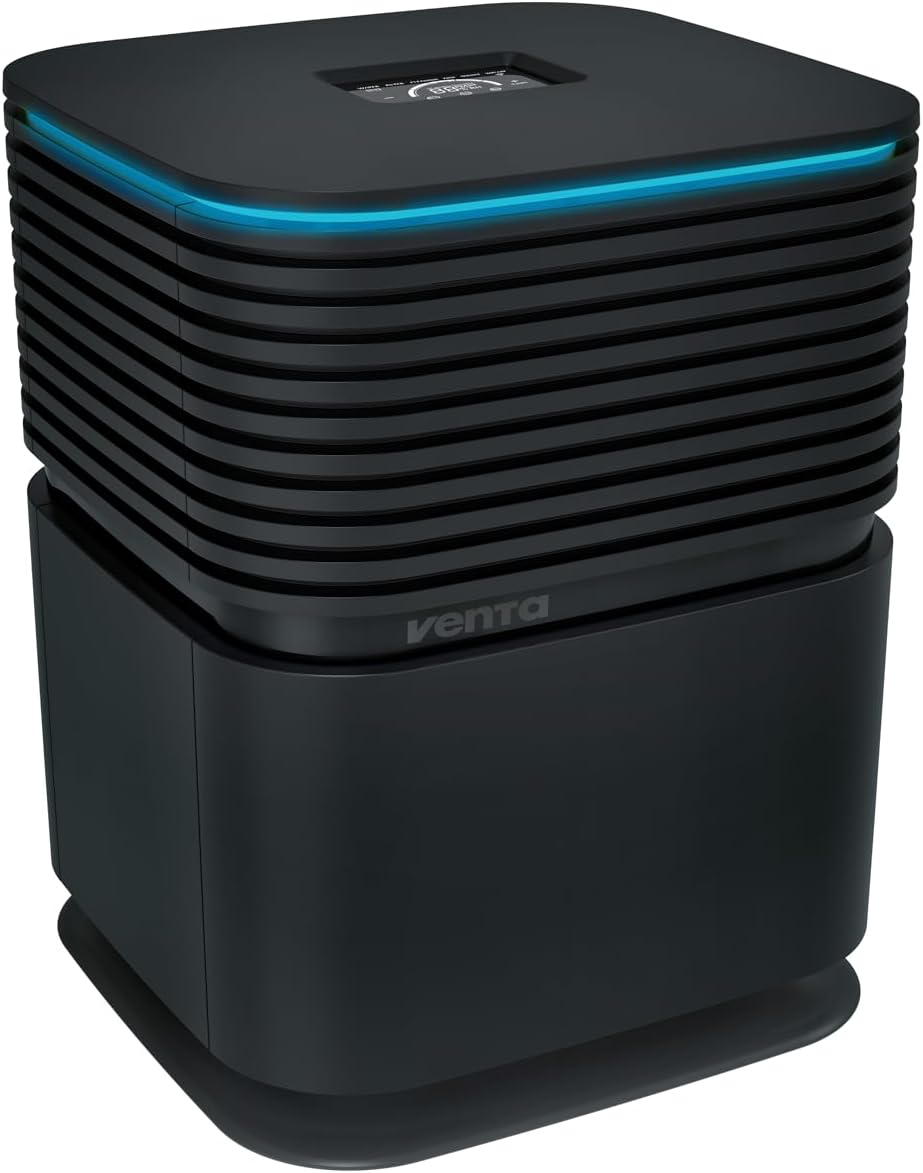 Venta 2-in-1 Luftreiniger & Luftbefeuchter AW735 Hybrid, 6 L, 350 ml/h, 23 dB, 5 W, CADR 250 m³/h, Dreifache Reinigung, H13: 99,97 % Feinstaub, Viren, Aktivkohle: Gase, 50 m²/125 m³, App- & Sprachsteuerung – Bild 2