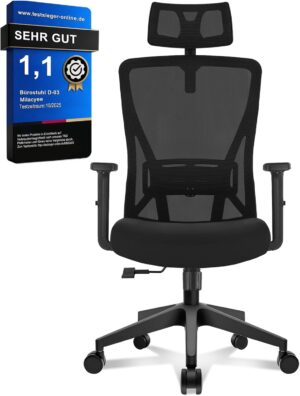 Milacyee Bürostuhl, Schreibtischst...