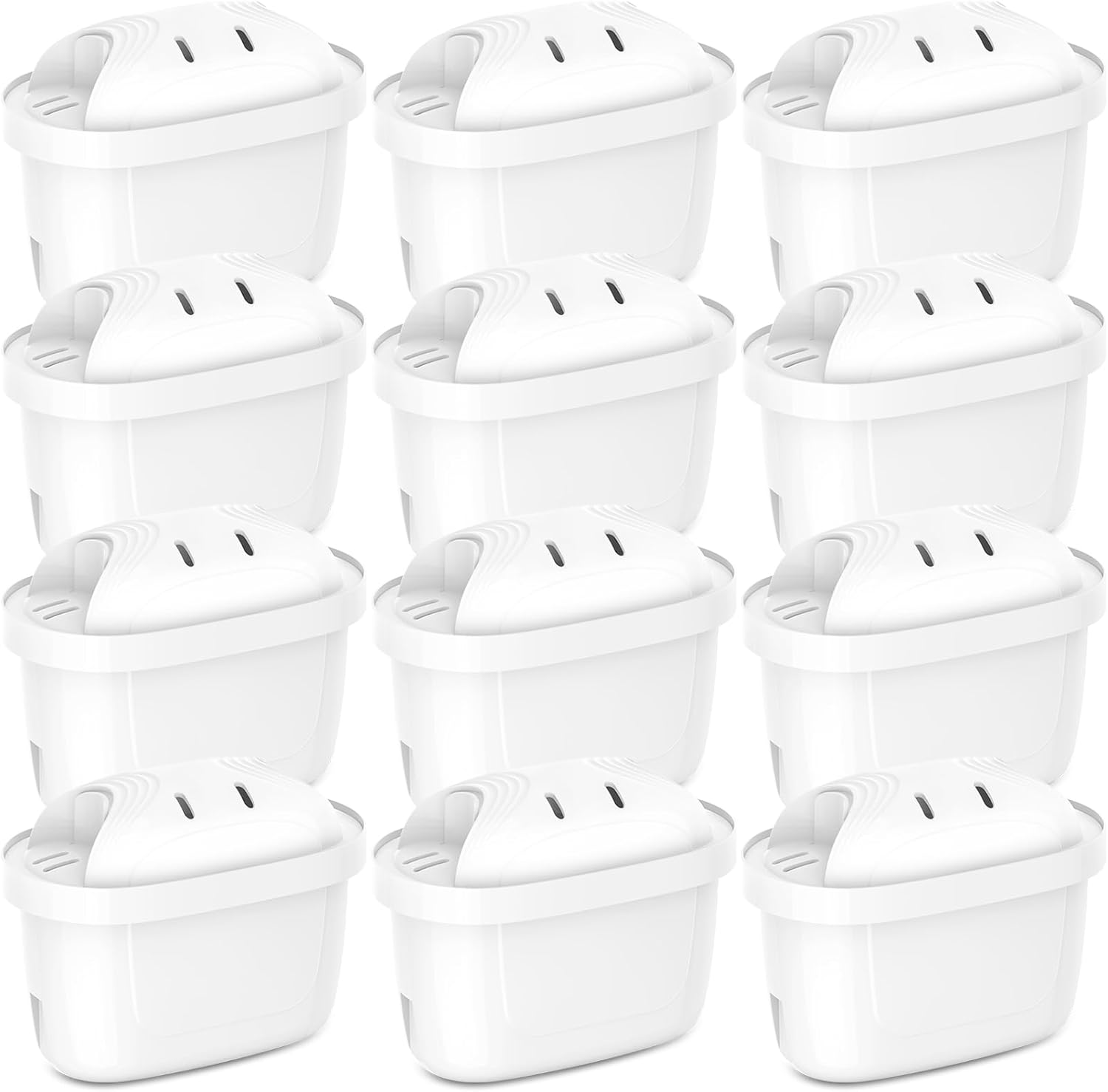 ARETHONE Wasserfilter für Brita Filter: Maxtra+ und Maxtra Pro, Filterkartuschen kompatibel mit Brita Glass, Marella, Style, Aluna Jug, Geräteschutz zur Kalkreduzierung (12 Stück)