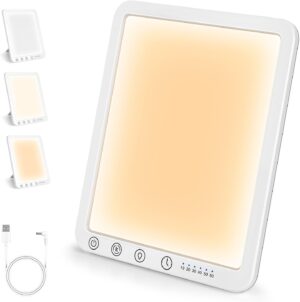 Tageslichtlampe 15000 Lux LED-Licht...