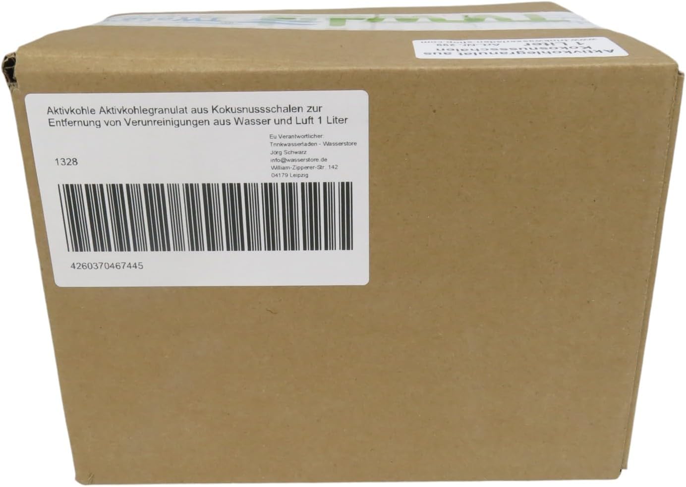 Aktivkohlegranulat aus Kokosnussschalen zur Entfernung von Verunreinigungen aus Wasser und Luft, 1 Liter – Bild 2