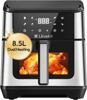 LLIVEKIT 8,5 l Heißluftfritteuse m...