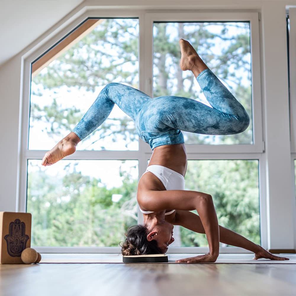 SAPURA health Yoga-Knieschoner, 2er-Set, Kork, Kniekissen, Knieschoner, nachhaltig, Entlastung für Knie und Ellenbogen – Bild 4