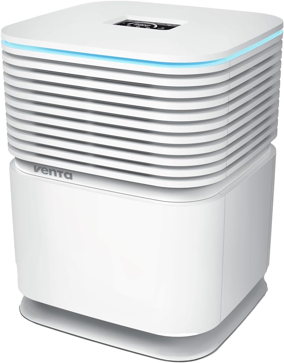 Venta Luftreiniger AP730, 22 dB (SPL), 4 W, CADR 320 m³/h, dreifache Reinigung, H13-Filter: 99,97 % Feinstaub, Viren, Allergene, Aktivkohlefilter: Schadgase, 75 m²/187,5 m³, App- und Sprachsteuerung – Bild 3