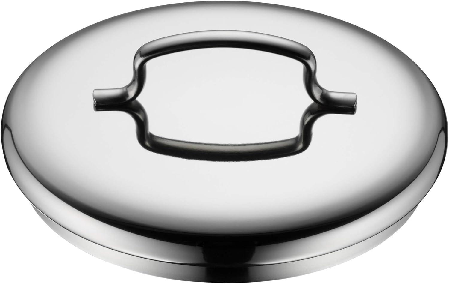 WMF Mini-Kochtopf klein 16 cm, Metalldeckel, Induktions-Grilltopf 1,5 l Volumen, Topf 16 cm, Cromargan-Edelstahl poliert, stapelbar, für kleine Portionen Single-Haushalte – Bild 4