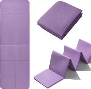 Faltbare Yogamatte für Reisen, lei...