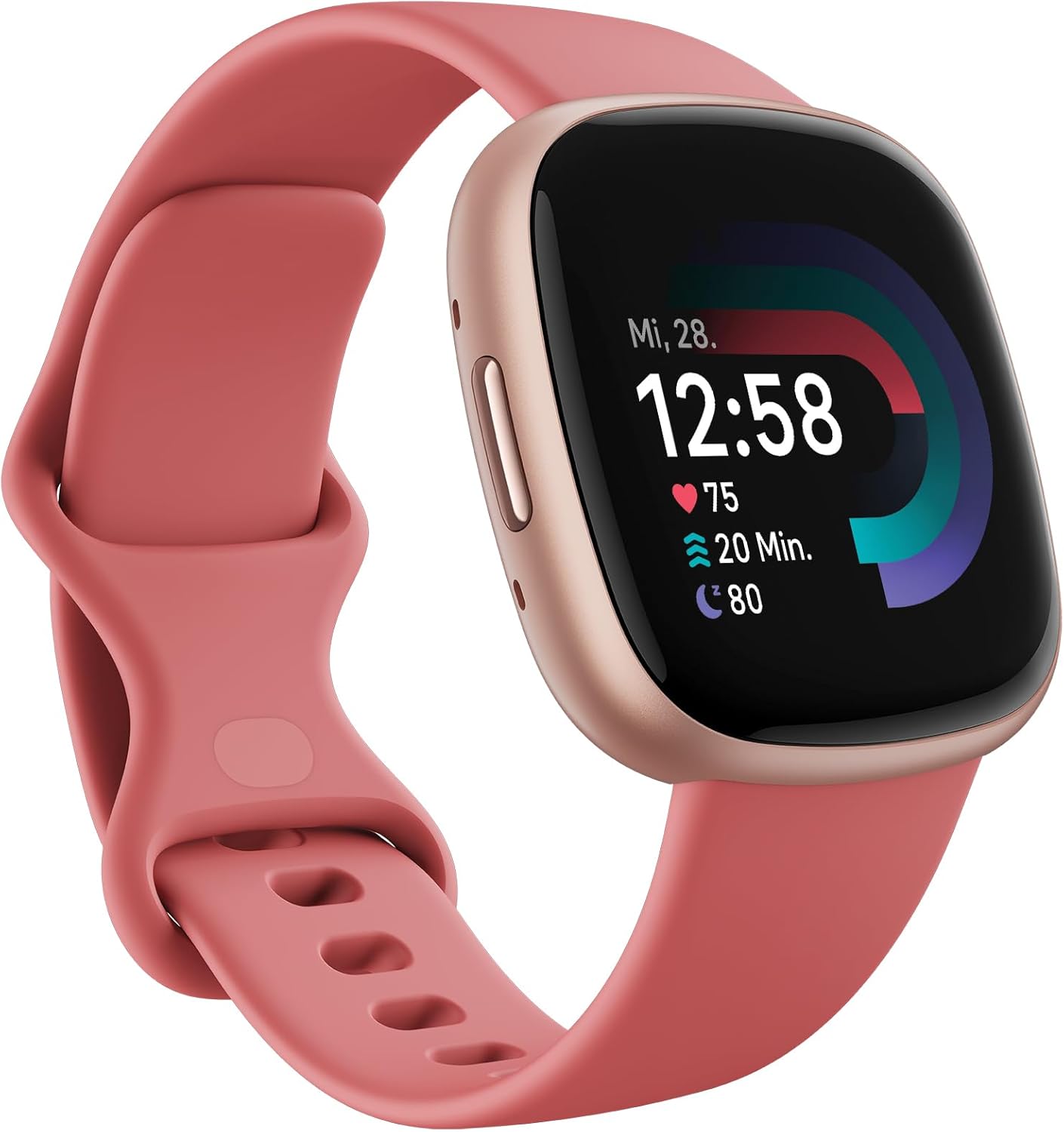 Google Fitbit Versa 4 – Smartwatch Damen/Herren – Fitness-Tracker mit integriertem GPS und Telefonfunktion, 6 Tage Akkulaufzeit, 40+ Trainingsmodi – Fitnessuhr kompatibel mit Android/iOS