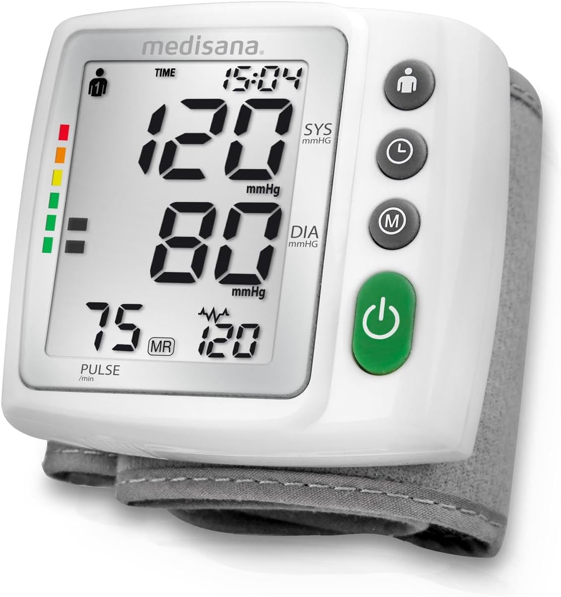 Medisana 51072 Handgelenk-Blutdruckmessgerät BW 315 weiß