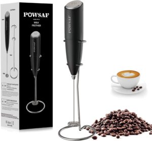 POWSAF Elektrischer Milchaufschäum...