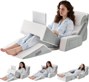 9PCS Orthopädische Bett Keil Kisse...