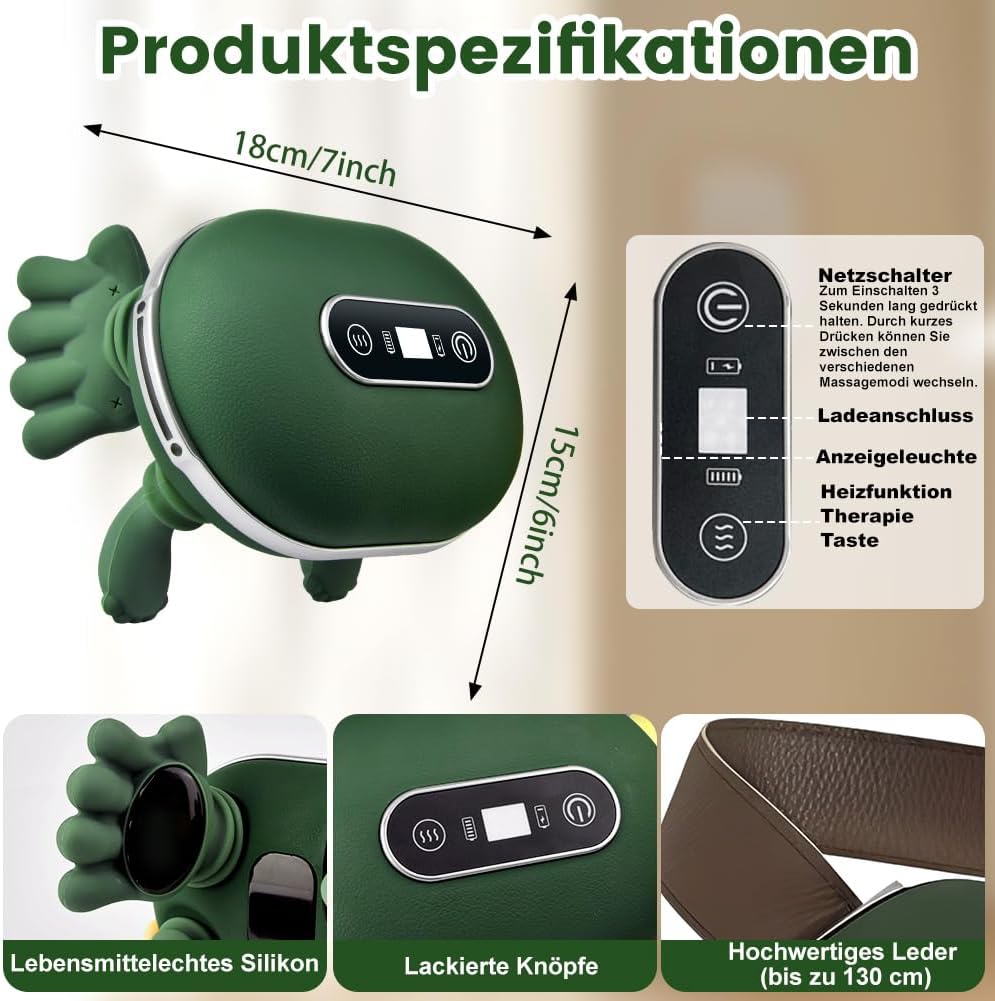 Tragbares beheiztes Nackenmassagegerät (2) – Bild 6